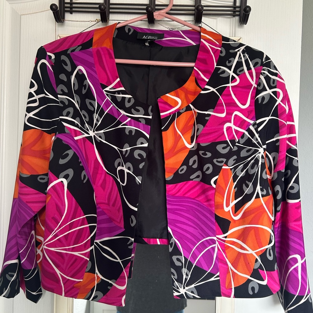 Colorful Abstract Women's Jacket